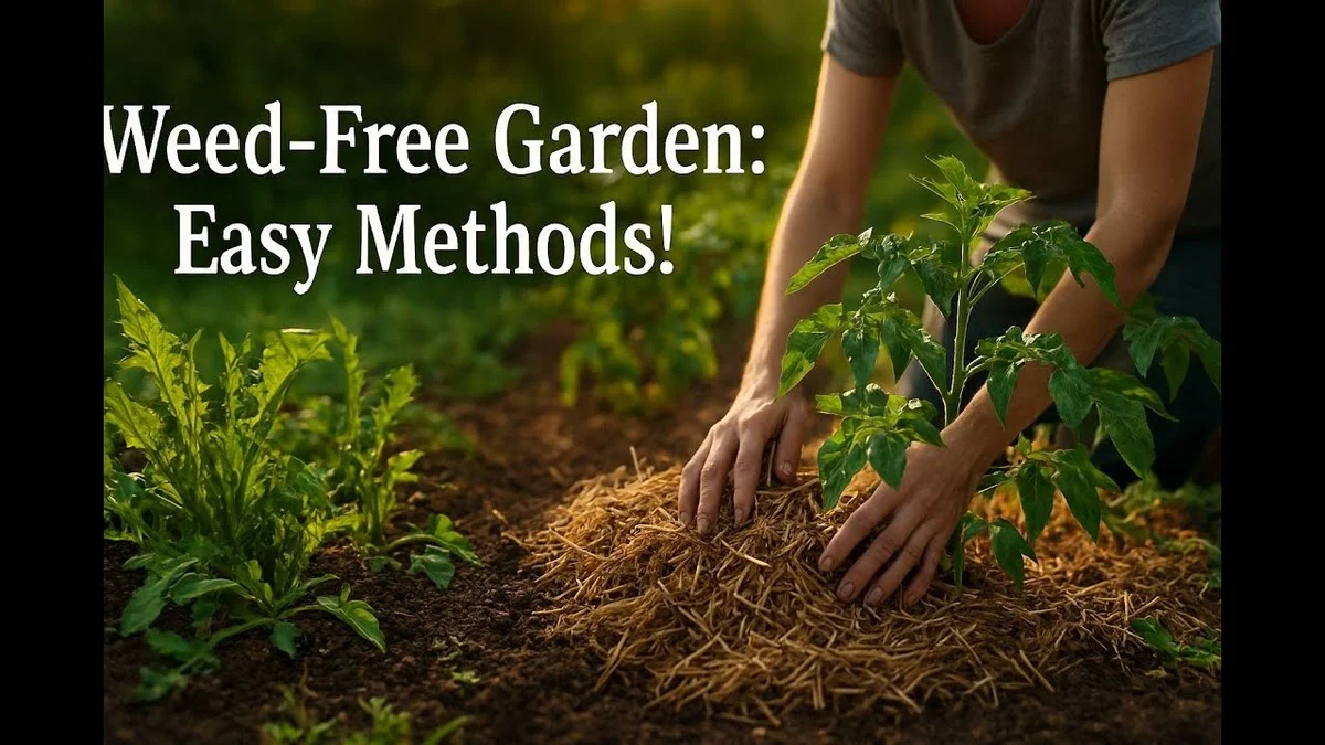 Un ancien journal sous le paillis ? Comment il prévient 90% des mauvaises herbes. - image 1