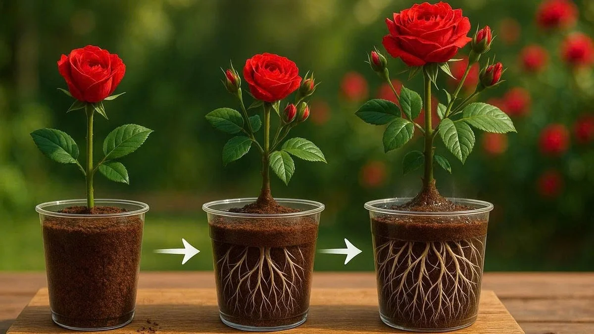 Du marc de café autour des rosiers ? Le secret d'une floraison spectaculaire.