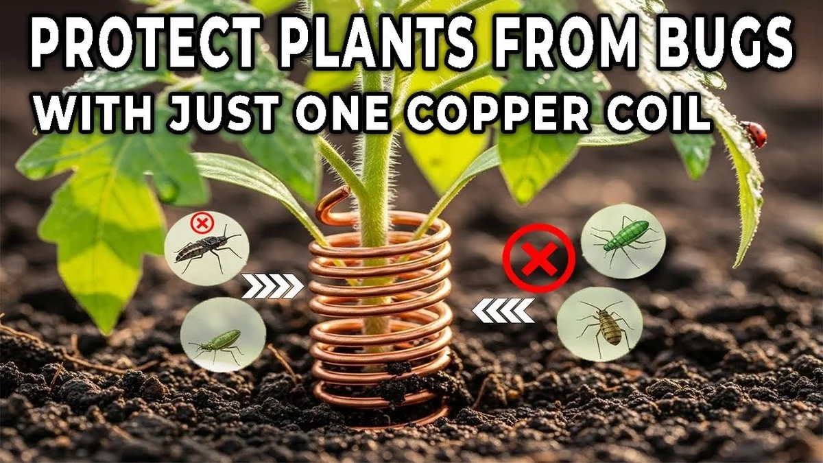 Des pièces de monnaie enfouies sous vos plantes ? L'étonnant remède contre les maladies du jardin.