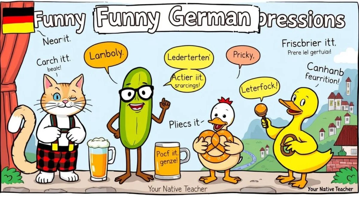 Ces expressions déformées qui font rire les Bavarois : 