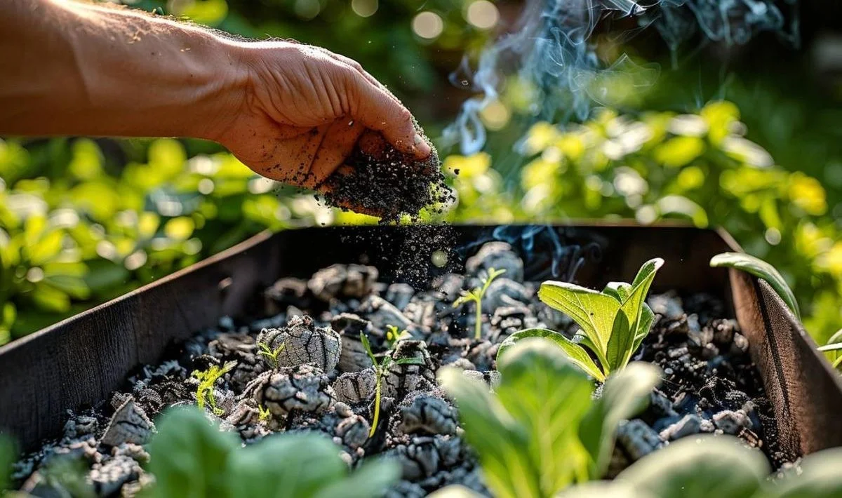 Cendres de bois sur les allées du jardin ? Comment éliminer les mauvaises herbes naturellement.