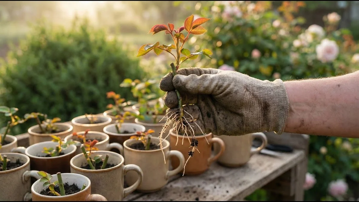 Du marc de café dans votre jardin ? Découvrez ses 3 bienfaits surprenants pour vos rosiers.