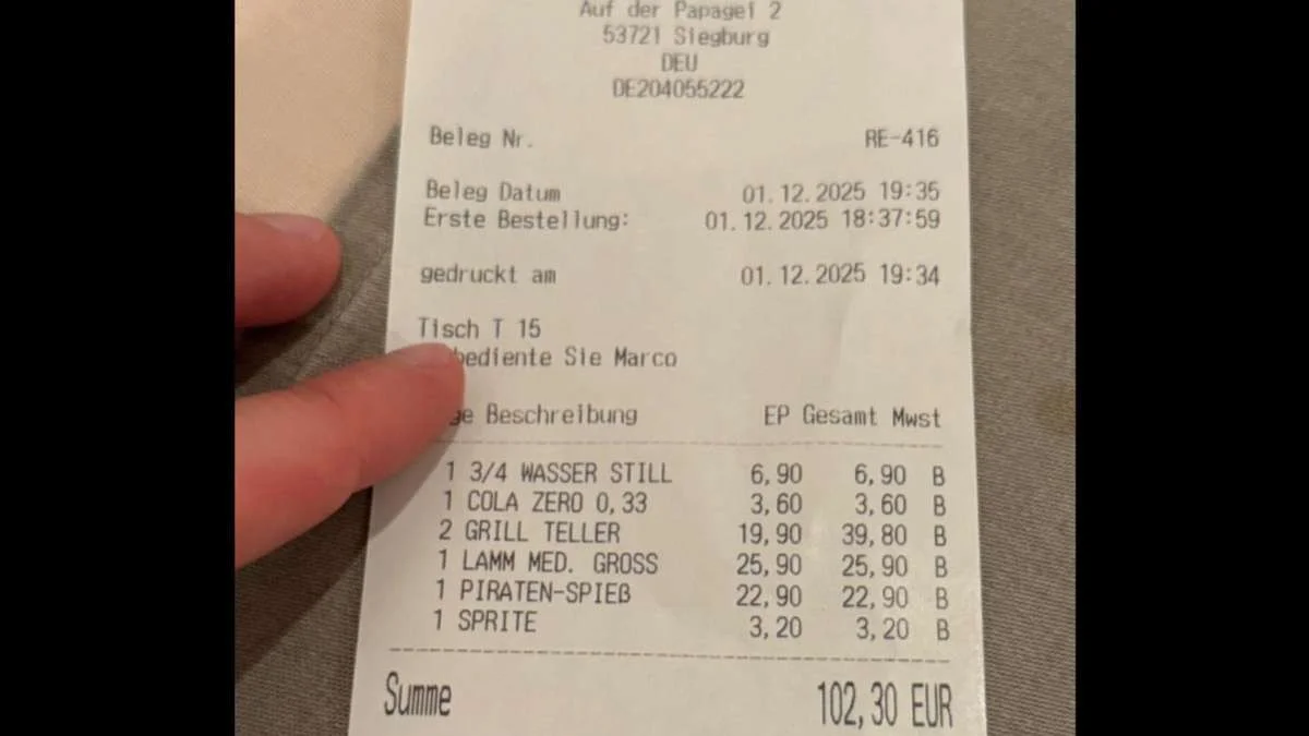 Il refuse le pourboire sur une note de 100€ : pourquoi ce simple geste enflamme les réseaux